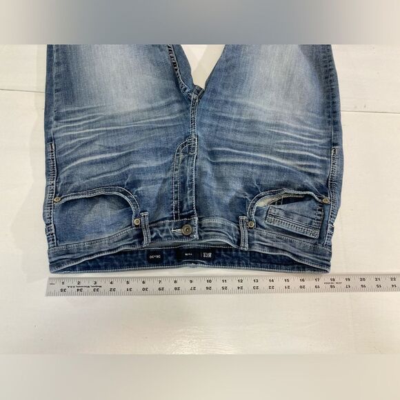 BKE Tyler Jeans Men's 36X30 Blue Denim Relaxed Fit Straight Leg  Distress Casual - Picture 9 of 12